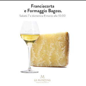 degustazione franciacorta e Bagoss la montina