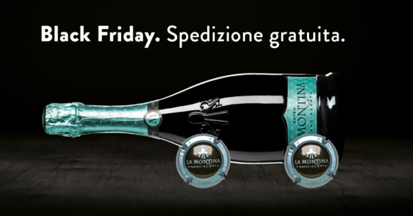 Black Friday vino Franciacorta La Montina