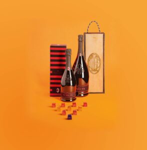 Bottiglie Ac Milan Franciacorta La Montina