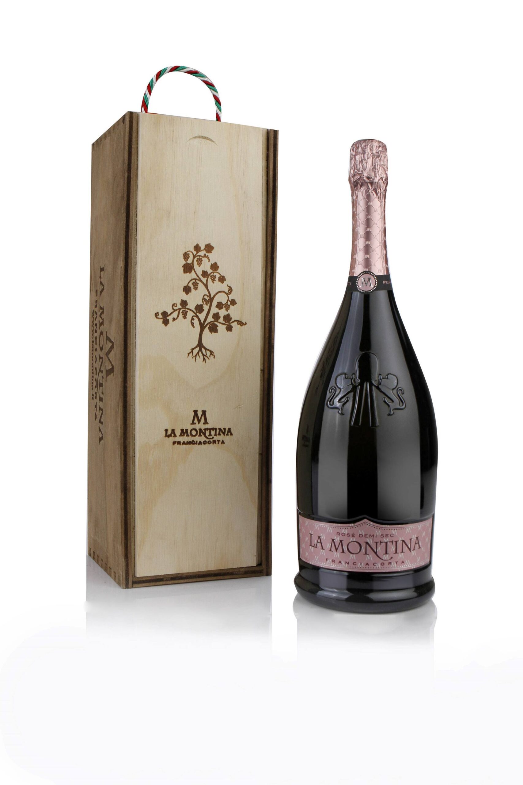 Francaicorta bottiglia magnum La Montina Rosé Demi Sec