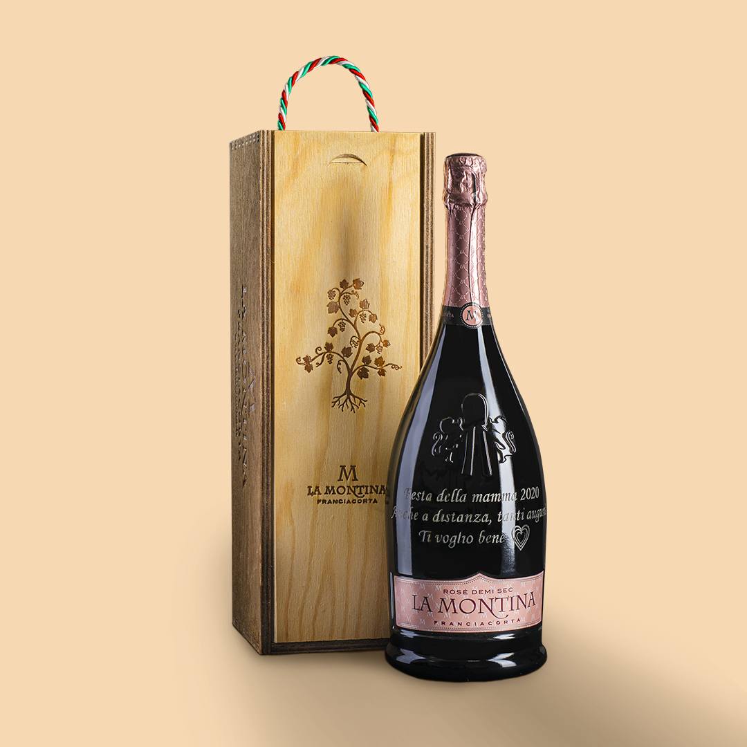 Magnum Franciacorta personalizzato la montina
