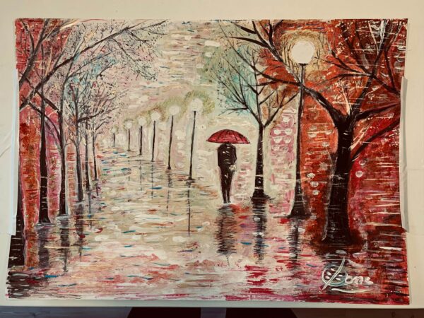 Riflessioni solitarie d’autunno uggioso Quadro Oscar Domenighini Riflessioni solitarie d'autunno uggioso Quadro Oscar Domenighini