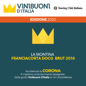 Tra i migliori vini spumanti italiani della guida vini buoni d'italia il Franciacorta Brut La Montina