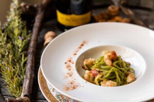 Pairing Franciacorta and fish Montina