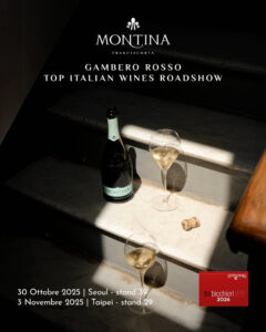Eventi gambero rosso international 2025 montina franciacorta seoul e taipei