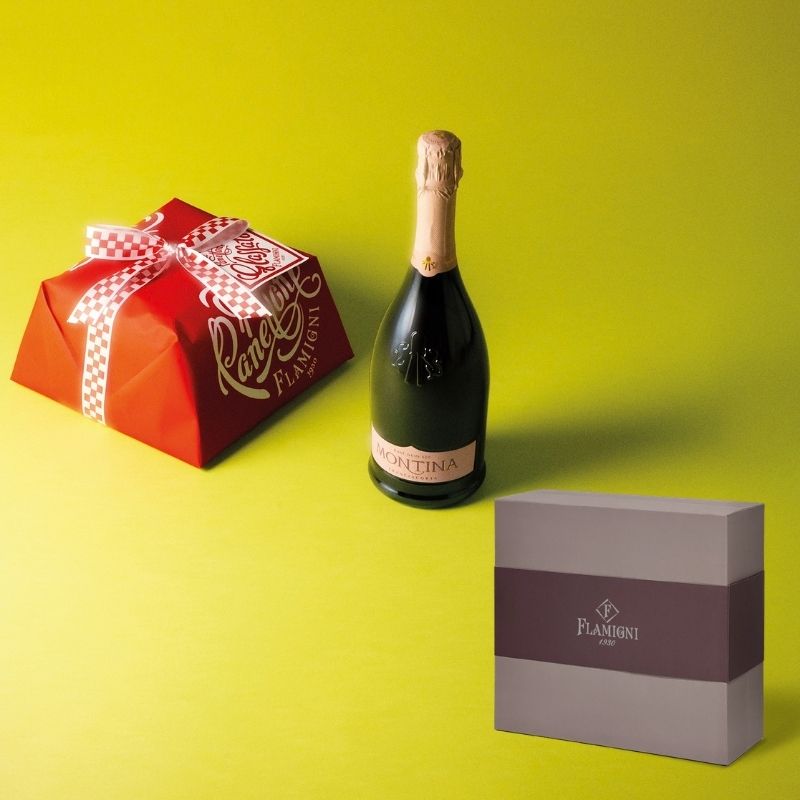 regalo aziendali panettone e vino franciacorta montina natale 2026